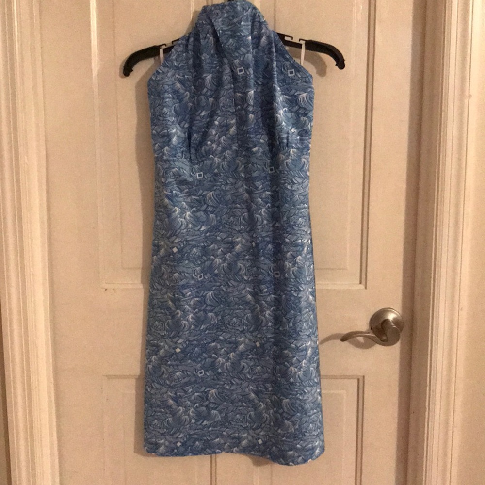 Womens Columbia Armadale II Waves Halter Top Dress